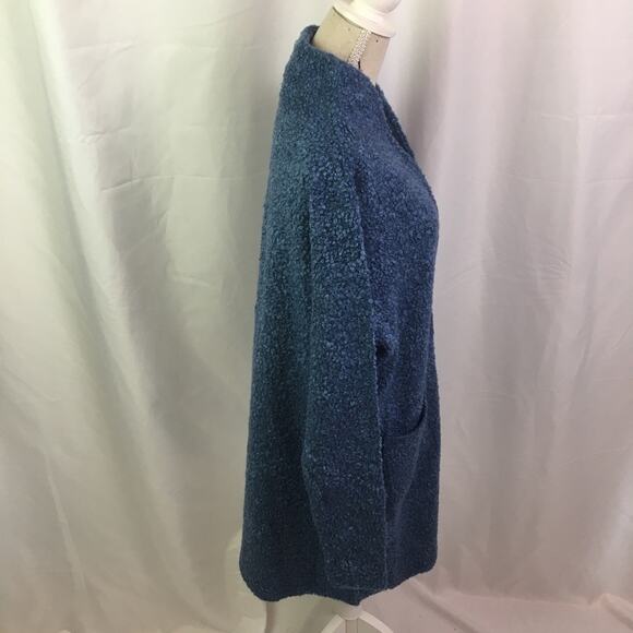 Lisa Rinna Collection Cozy Duster Horizon Blue XS - Picture 14 of 16